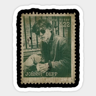 Johnny the Depp Sticker